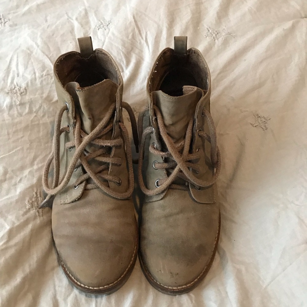 Lace Up Ankle Booties